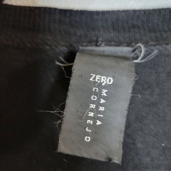 Zero + Marie Cornejo Merino Wool Dark Academia Goth Twee Nerd Cardigan - Picture 4 of 9